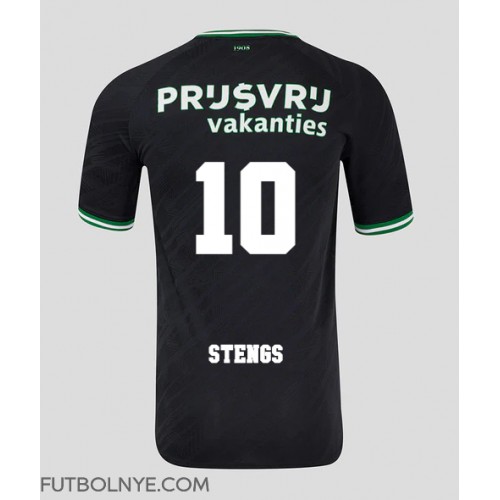 Camiseta Feyenoord Calvin Stengs #10 Visitante Equipación 2024-25 manga corta